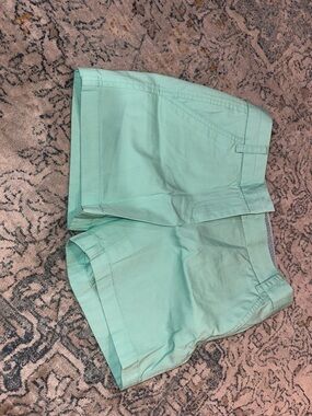 J Crew Chino Women’s Mint Green Shorts size 0